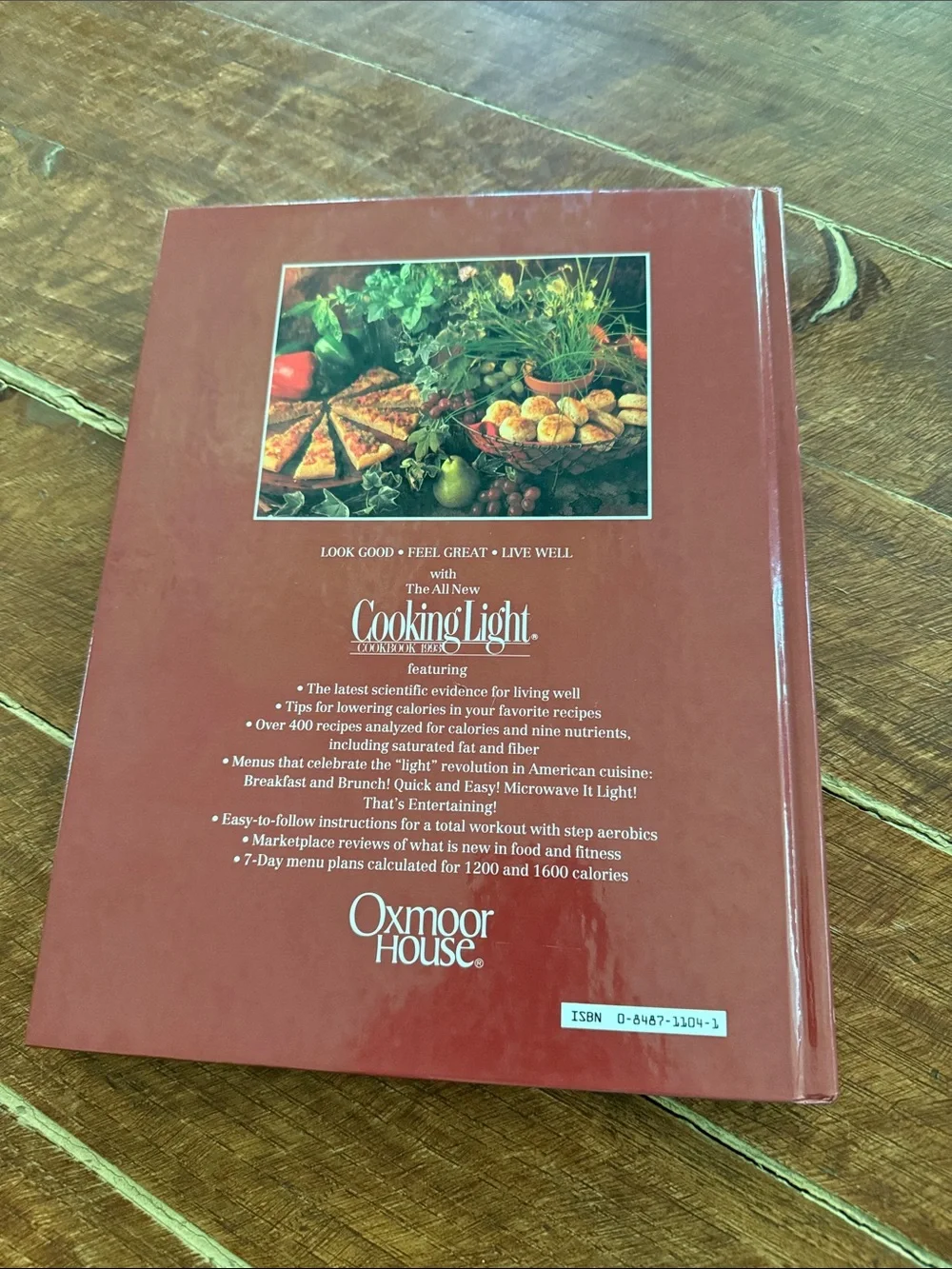 Cooking Light Cookbook 1993 - Cooking Light, Red Cover
